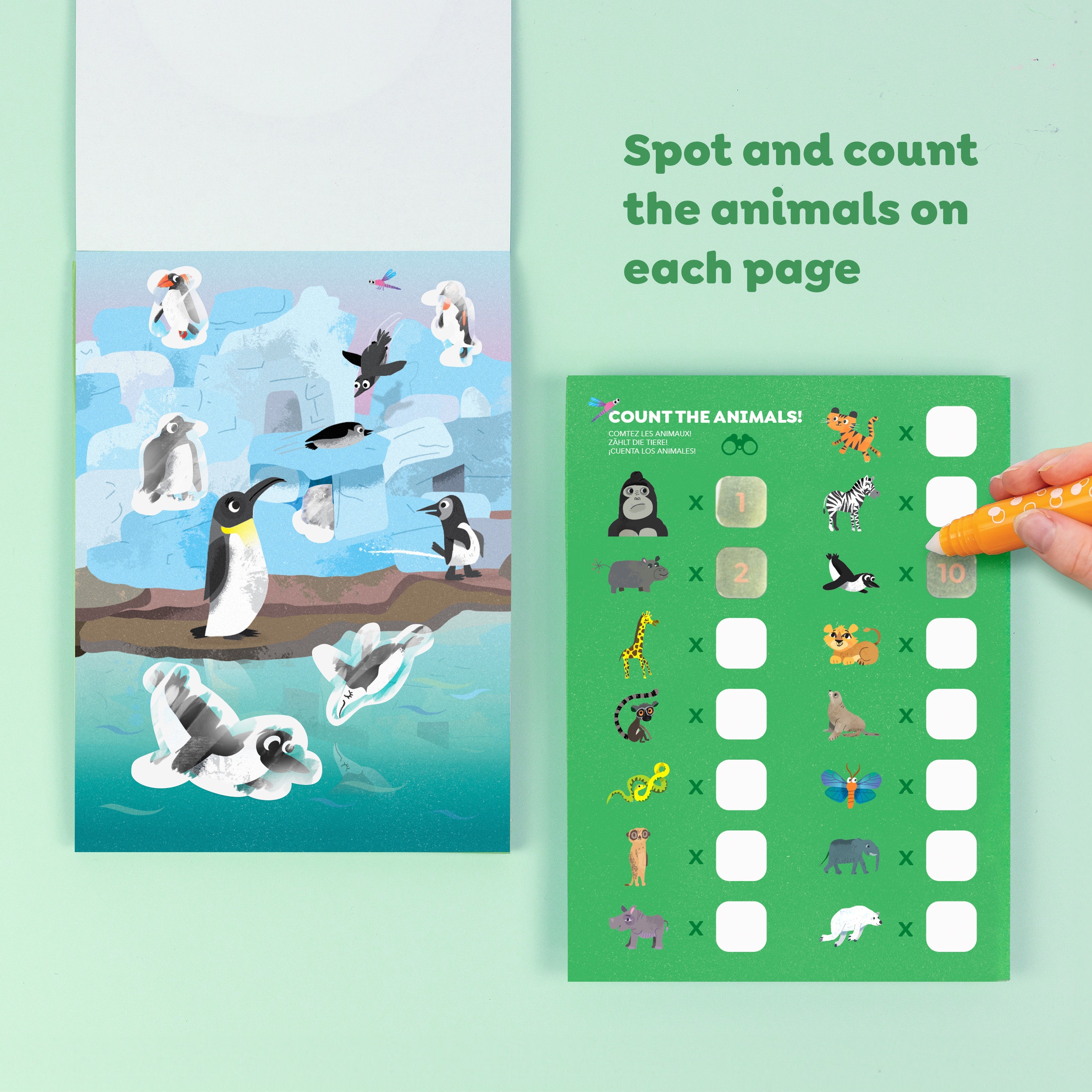 Tiger Tribe Colour Surprise - Zoo Adventures in Single