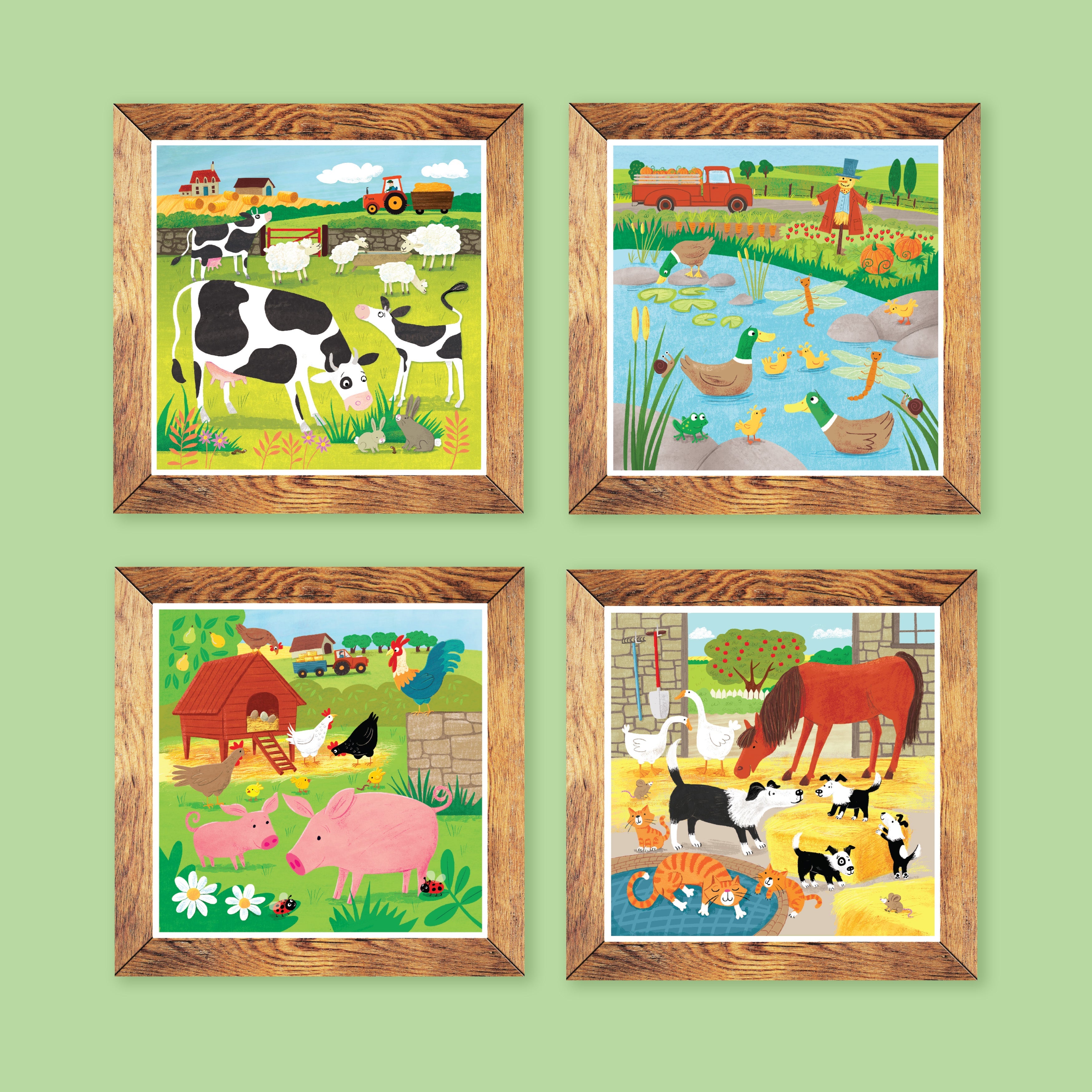Tiger Tribe Magic Painting World - Farm in Single