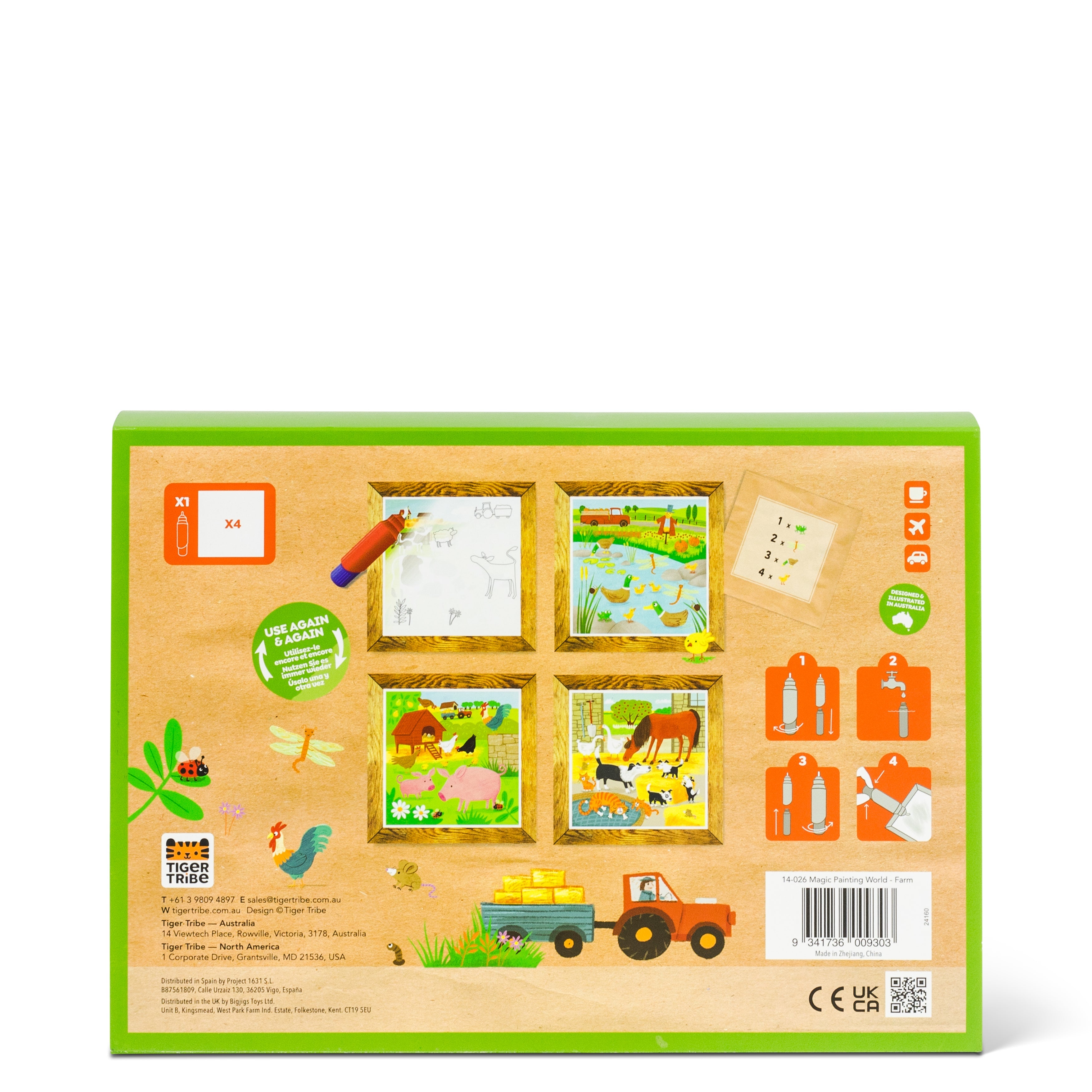 Tiger Tribe Magic Painting World - Farm in Single