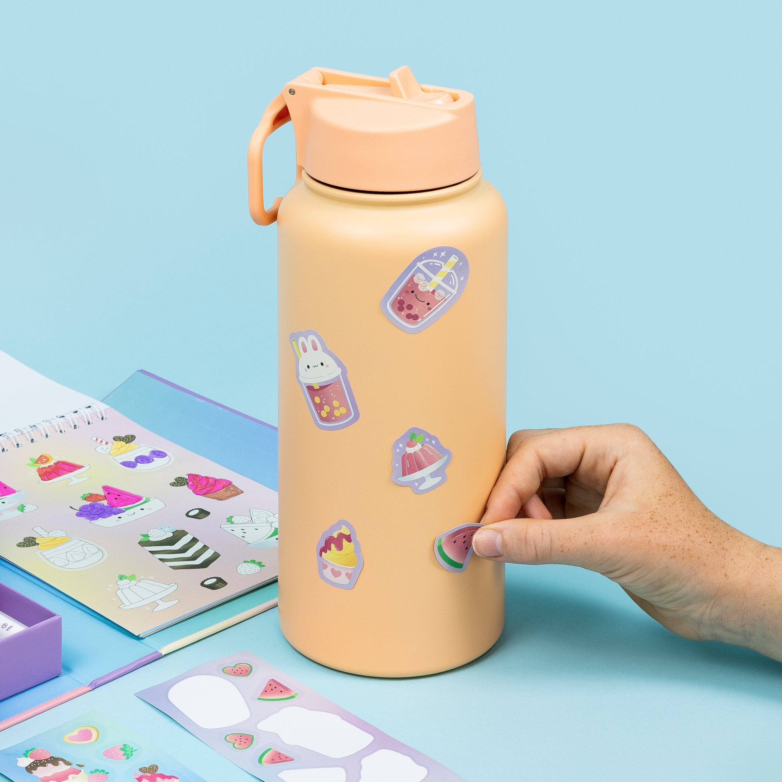 Tiger Tribe Scented Stacks Of Stickers - Dreamy Desserts in Single