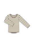 Nature Baby Long Sleeve River Tee in Pinecone Sailor Stripe