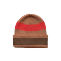 Grown Organic Striped Pixie Knit Beanie - Earth in Single