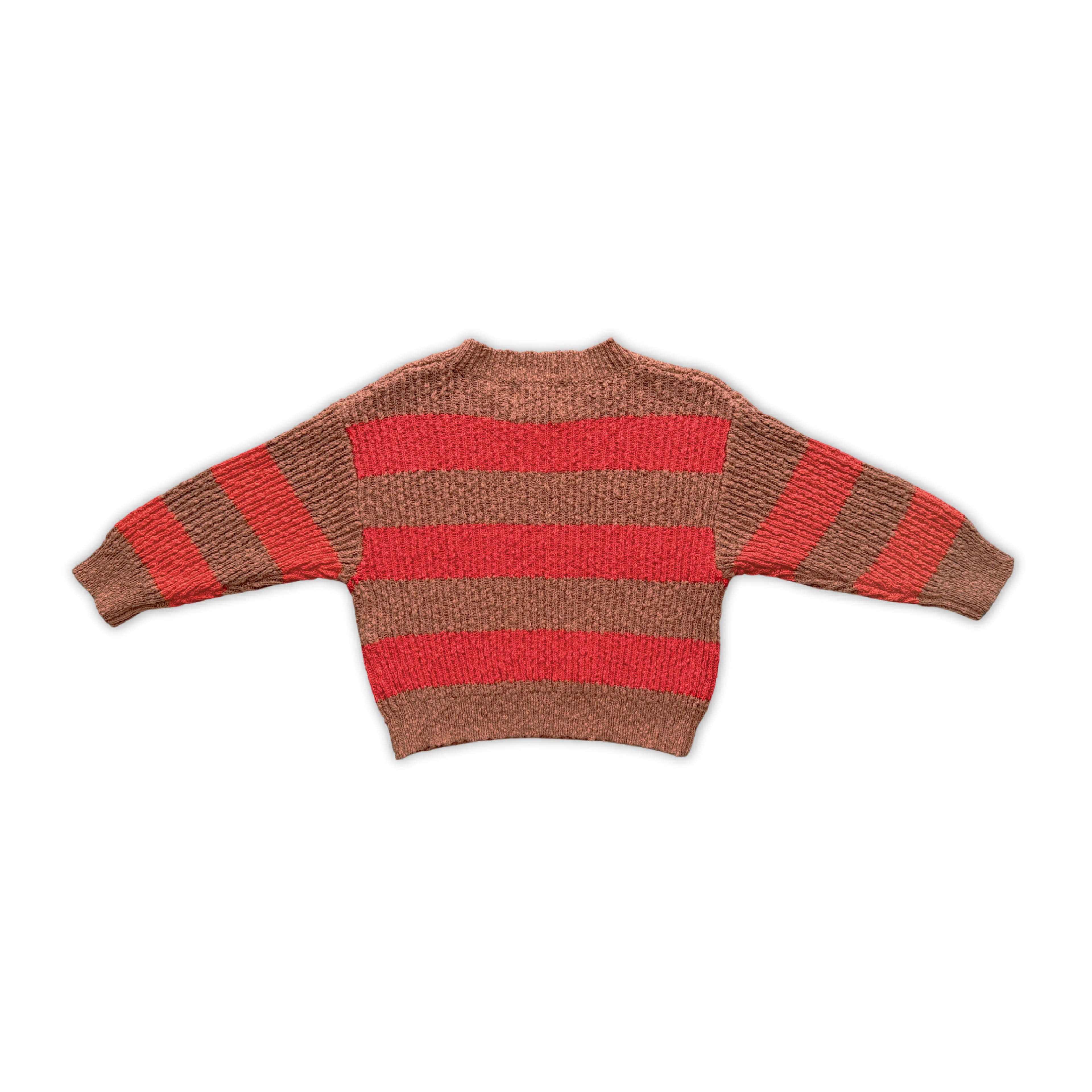 Grown Organic Textured Rib Pull Over - Earth & Sauce in Single