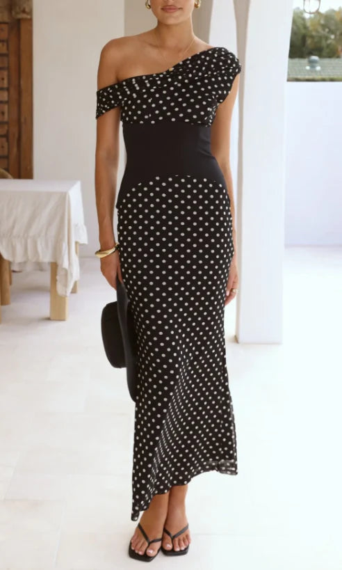 Indikah - Polka Dot Maxi Dress