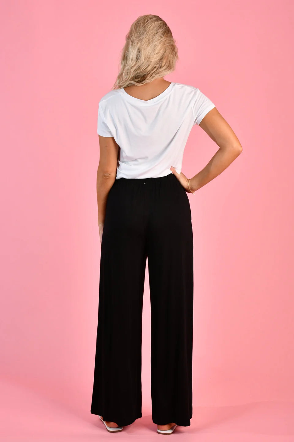 Go Girl - Bamboo Wide Leg Pants