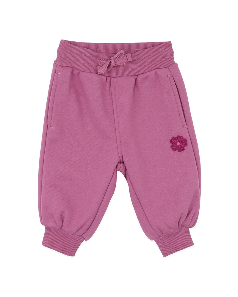 Fox & Finch Orchard Bloom Track Pants in PINK