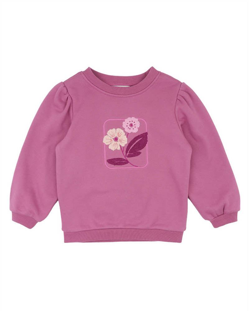 Fox & Finch Orchard Bloom Sweatshirt 3-7 Yrs in PINK