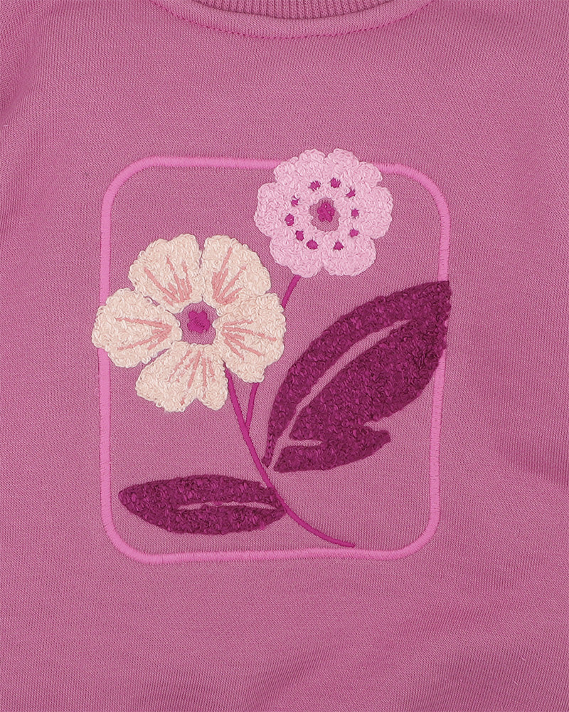 Fox & Finch Orchard Bloom Sweatshirt in PINK