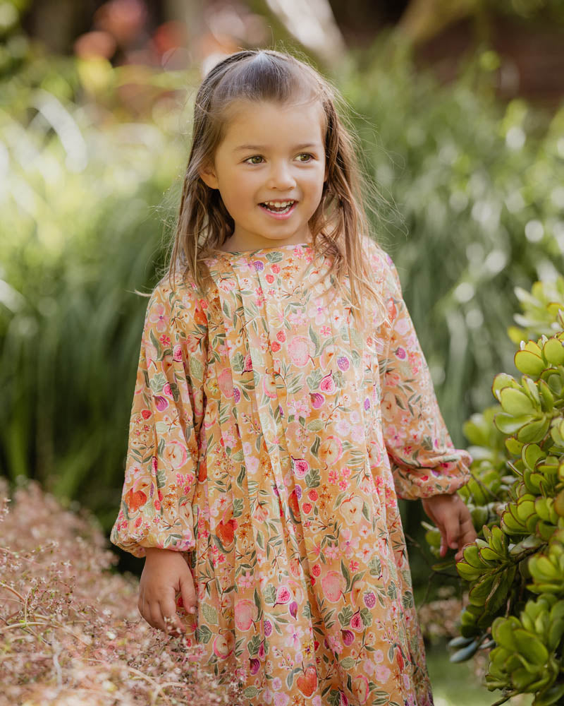 Fox & Finch Orchard Bloom Dress 3-7 Yrs in MULTI