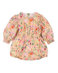 Fox & Finch Orchard Bloom Ls Romper in MULTI