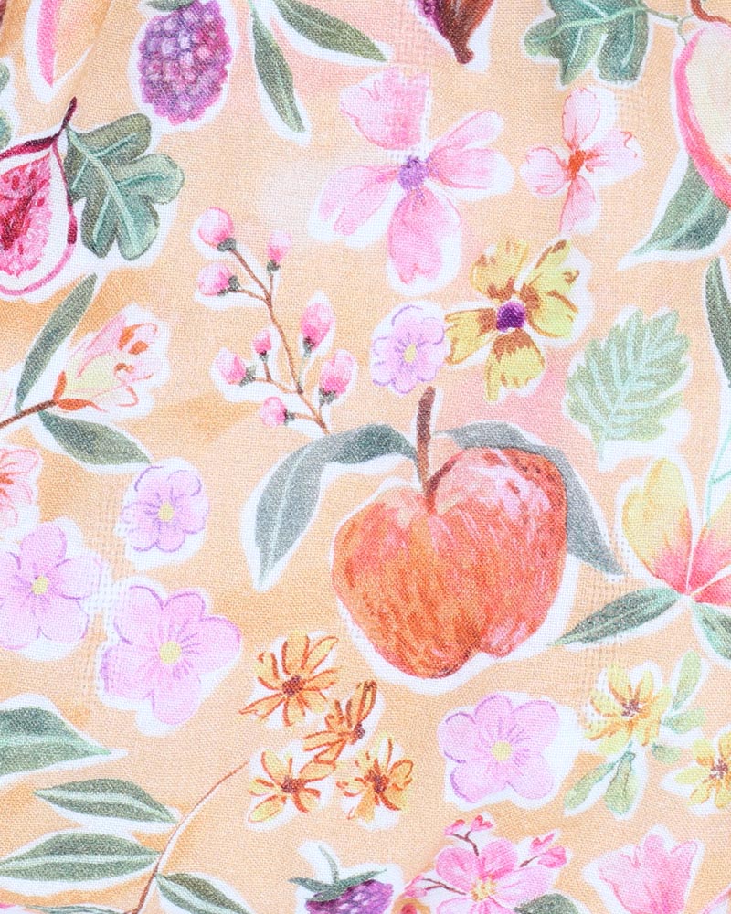 Fox & Finch Orchard Bloom Ls Romper in MULTI