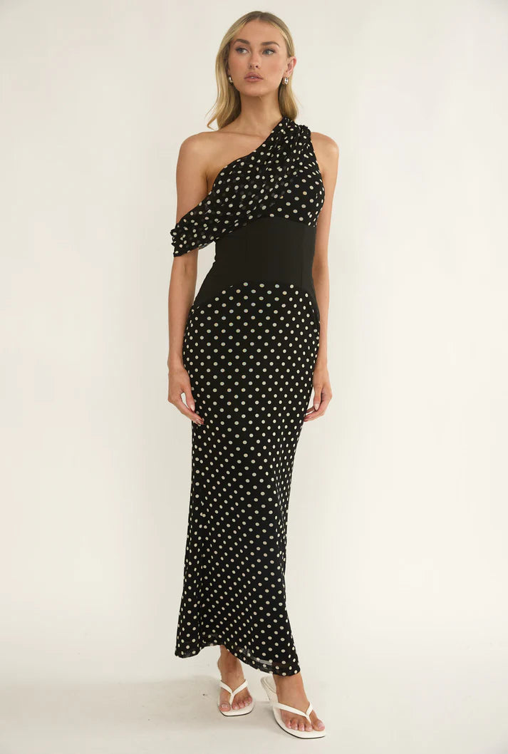 Indikah - Polka Dot Maxi Dress
