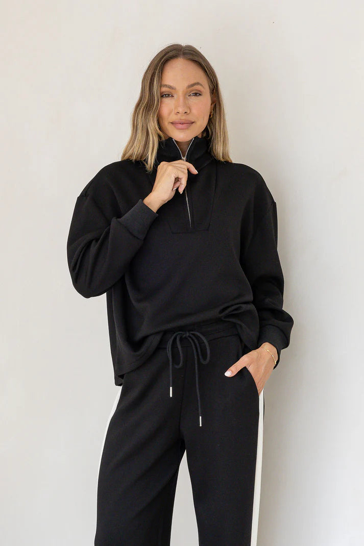 Jatea the Label - Off Duty 1/2 Zip Sweat