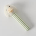 Jiggle & Giggle Stripe Duck Rattle in Multi
