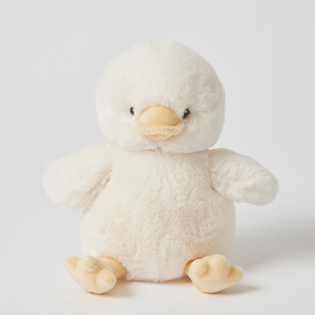 duck Jiggle & Giggle Daisy Duck Rattle Large in Cream