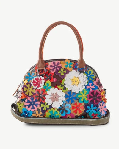 Sassy Duck Garden Leather Mini Tote
