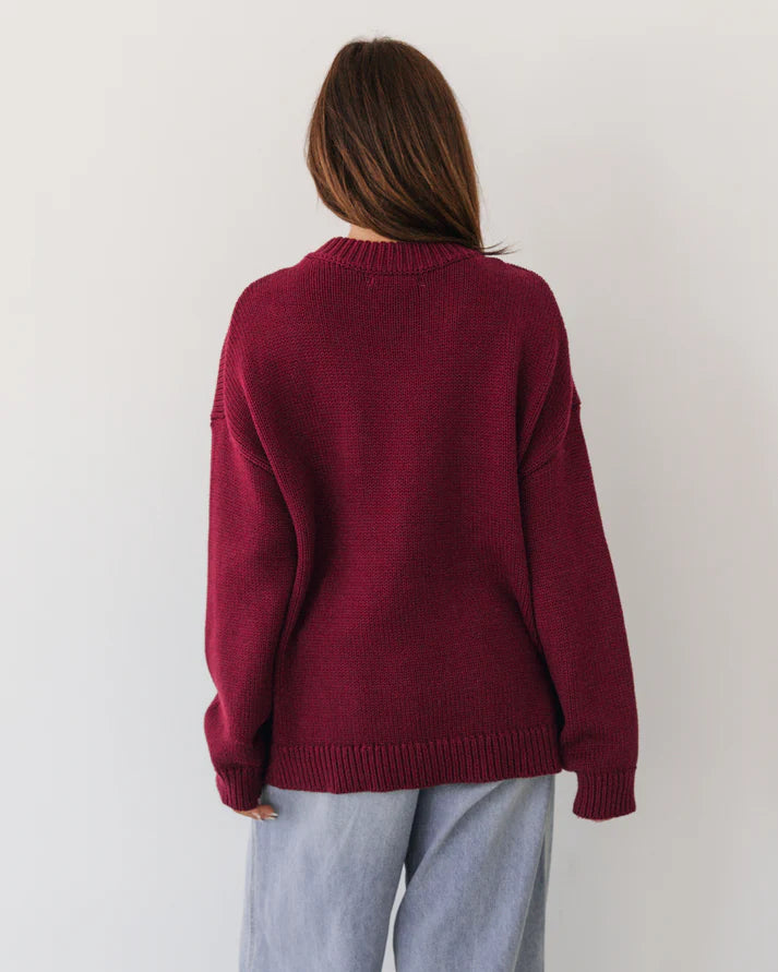 Label of Love - Embroidered Floral Knit