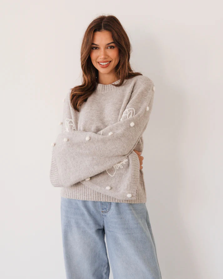 Label of Love - Sleeve Detail Knit Jumper