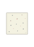 Nature Baby Fern Blanket in Berry Garden