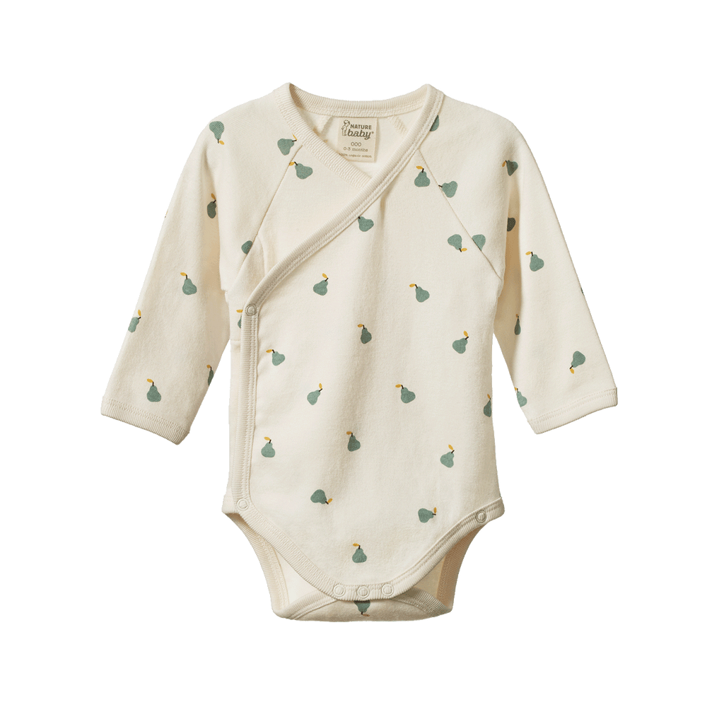 Nature Baby Welcome Home Set in Petite Pear Print