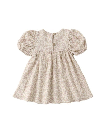 Quincy Mae Carina Dress Dahlia in NATURAL