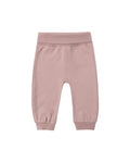 Quincy Mae Baby Pant Mauve in MAUVE