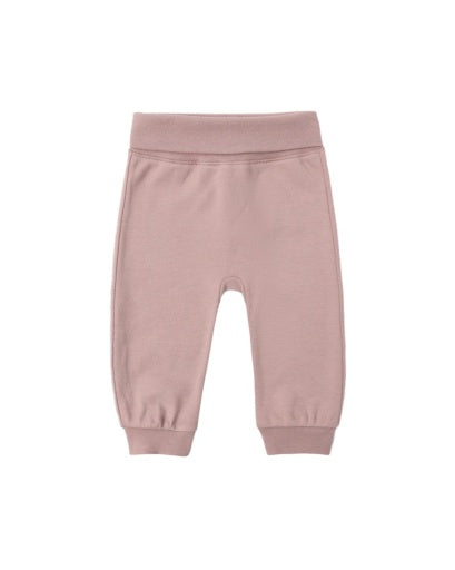 Quincy Mae Baby Pant Mauve in MAUVE