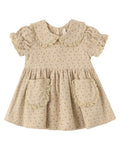 Quincy Mae Marisol Dress French Flora in BUTTERSCOTCH