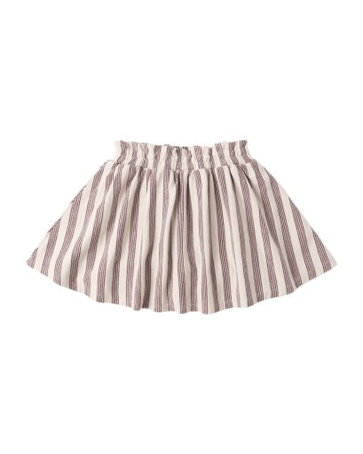 Rylee + Cru Sasha Skort Brown Stripe in BROWN