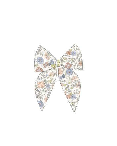 Oversized Bow Bloom in IVORY