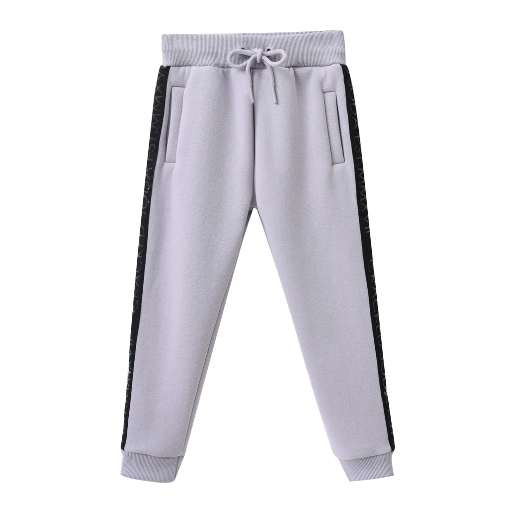 Cracked Soda - Milo Black Strip Trackpant