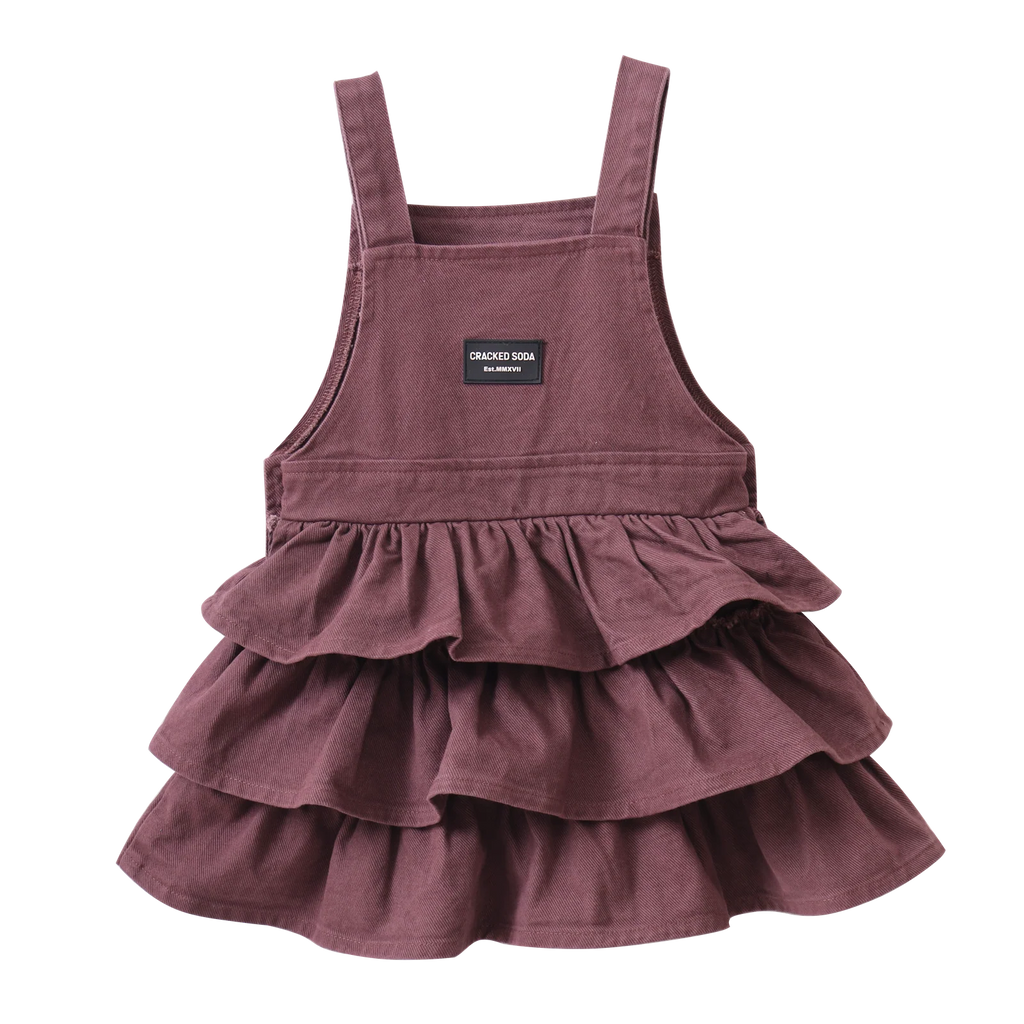 Cracked Soda - Blossom Denim Pinafore