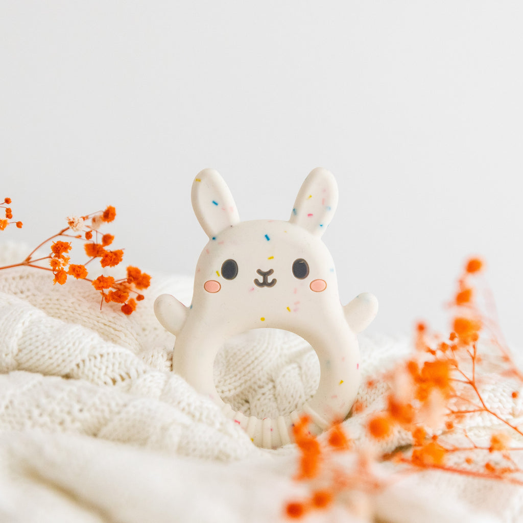 Tiger Tribe Silicone Teether - Bunny in Single