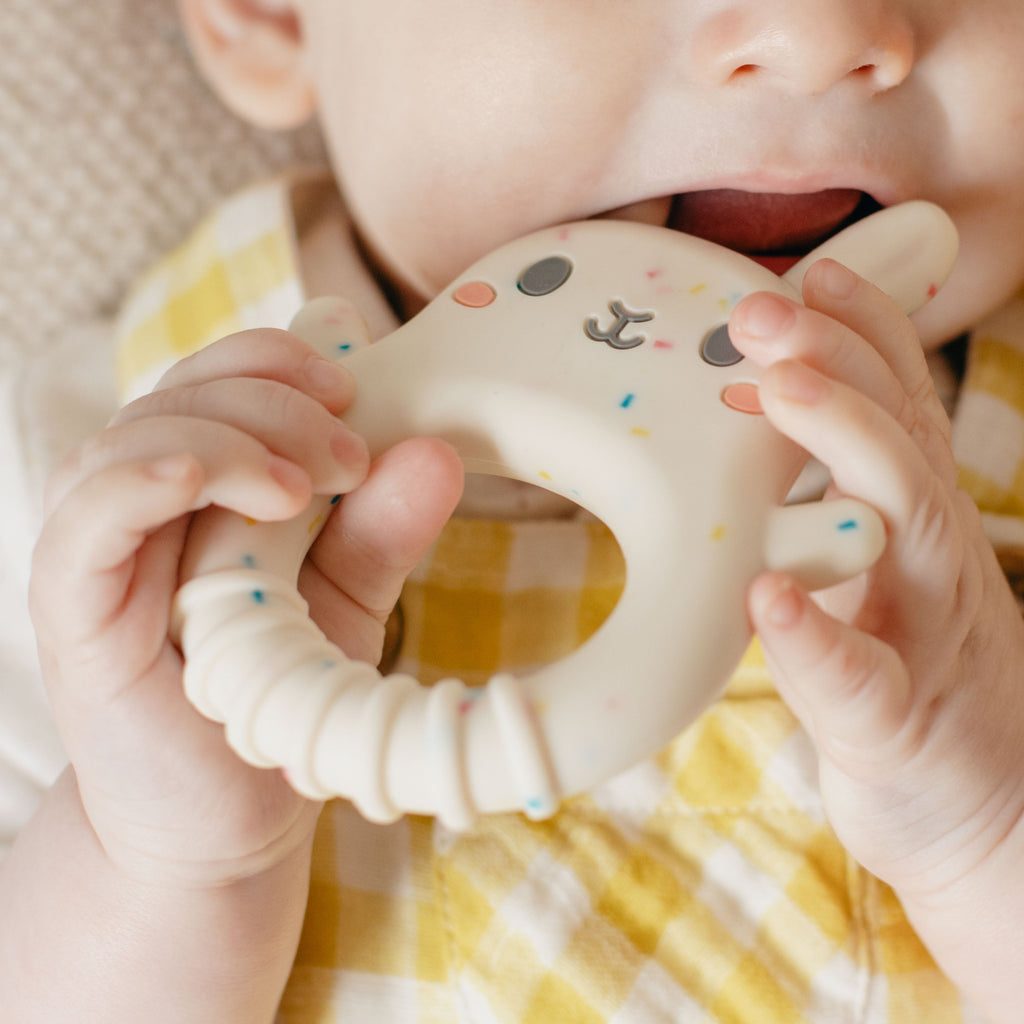 Tiger Tribe Silicone Teether - Bunny in Single