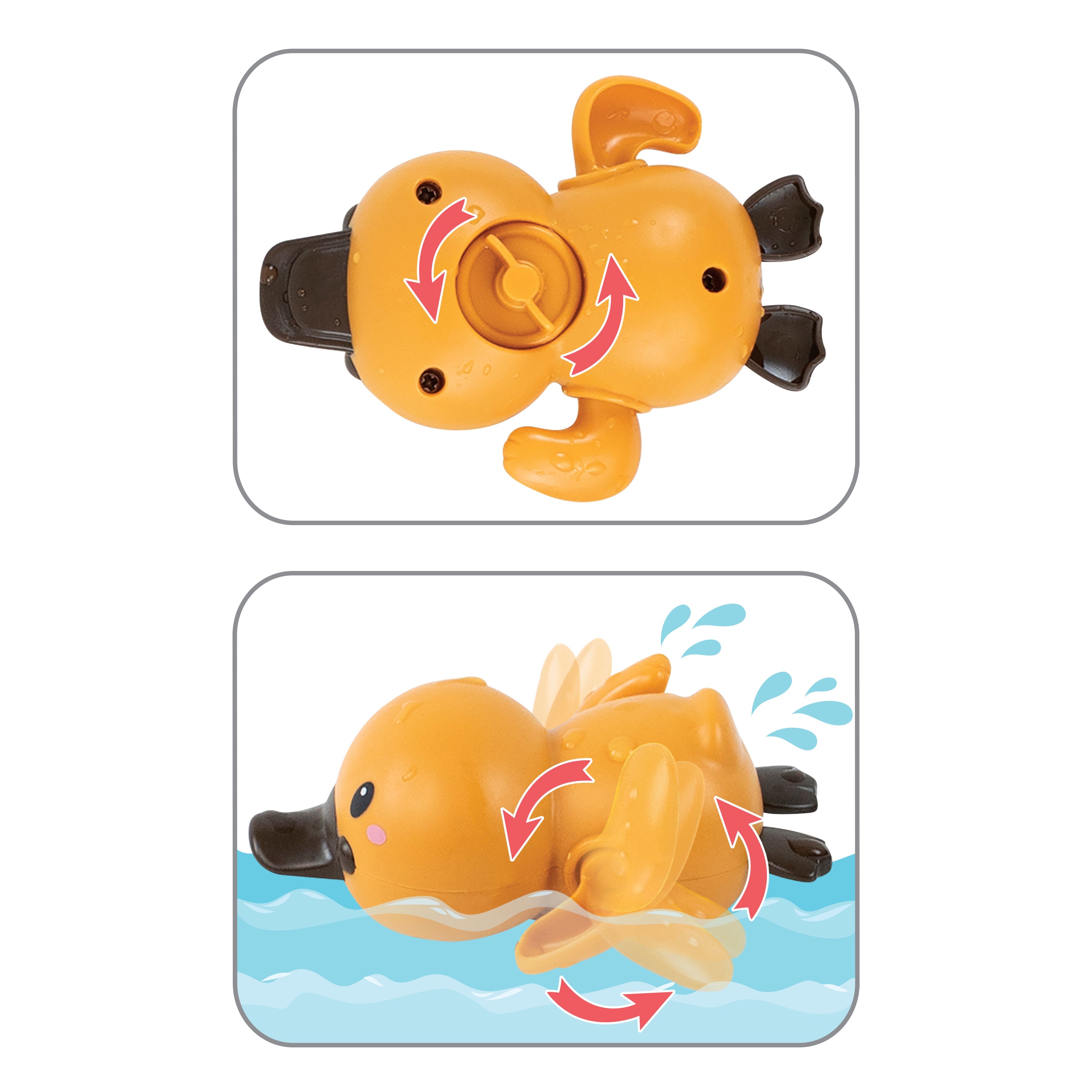 Tiger Tribe Bath Racers - Platypuses in Single