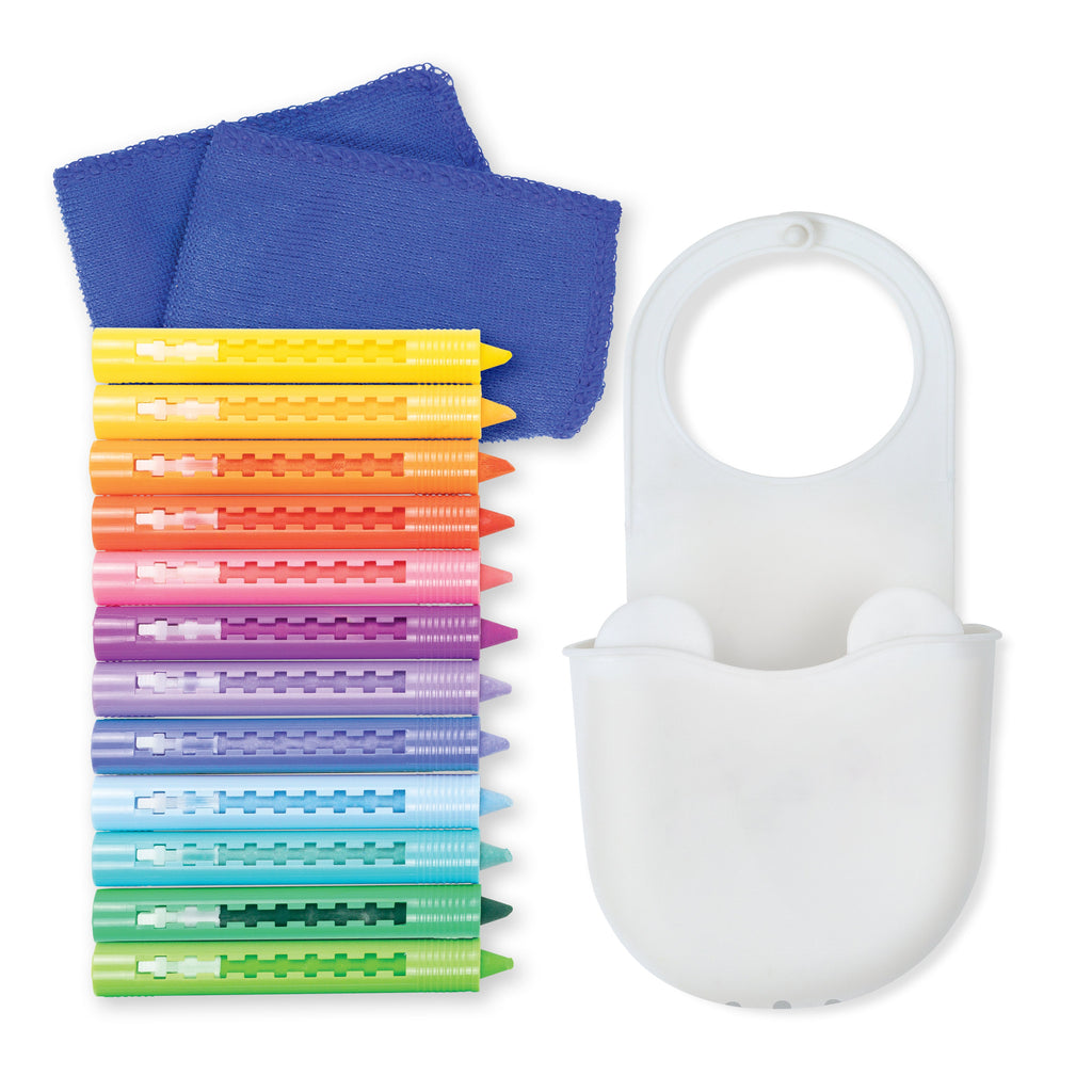 Tiger Tribe Bath Crayon Station -  Rainbow Splash in Single