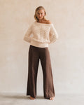 White Closet - One Shoulder Knit Jumper