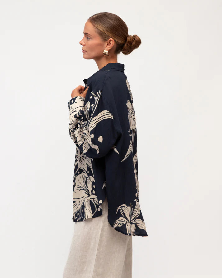 White Closet - Velvet Petals Shirt