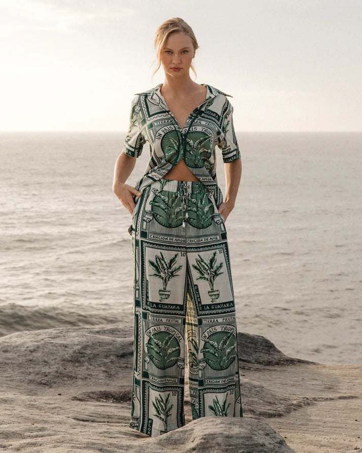 White Closet - Exotic Tropics Top