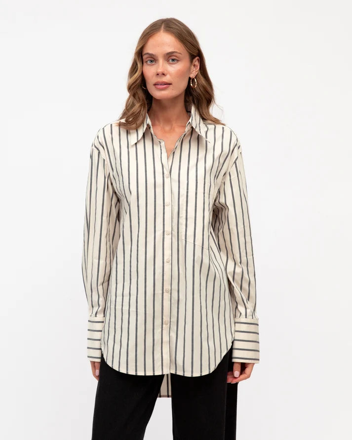 Ebby and I - Stripe Shirt