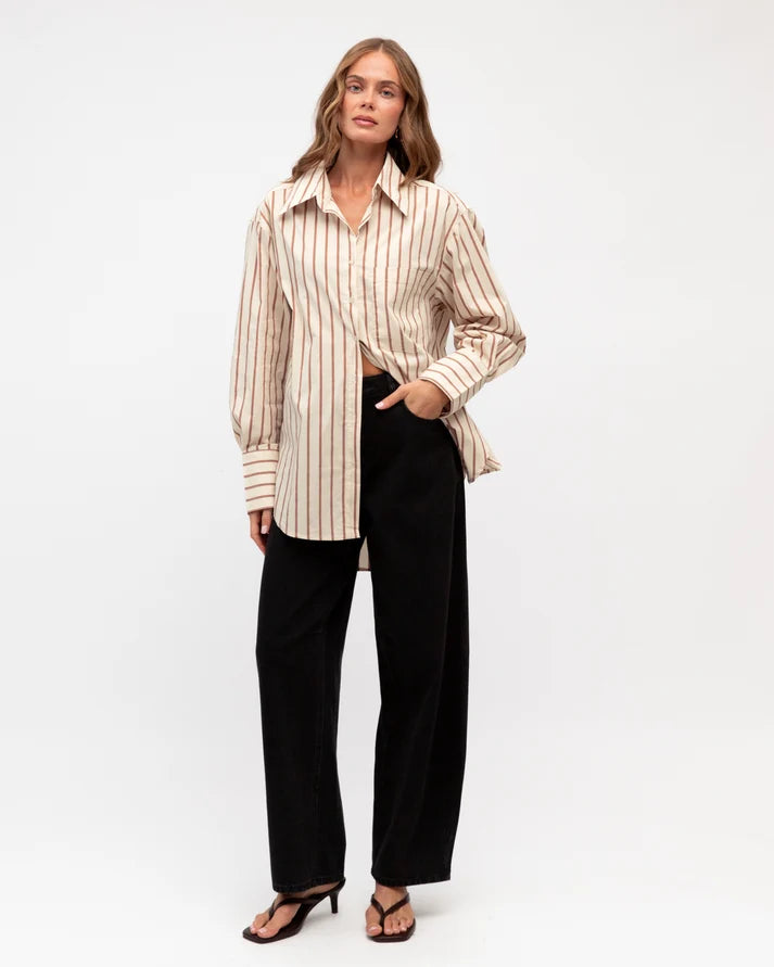 Ebby and I - Stripe Shirt