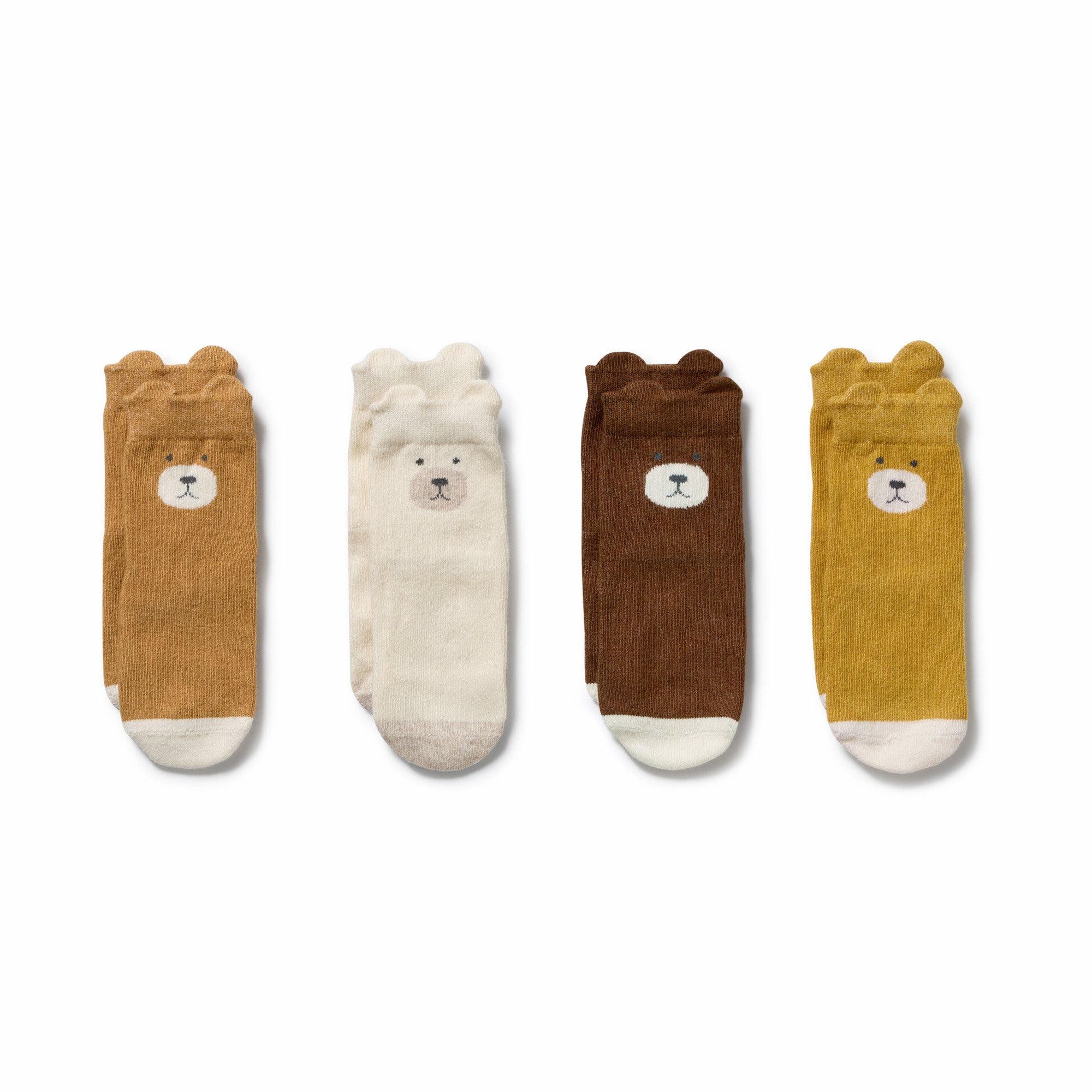Wilson And Frenchy Unisex Organic 4 Pack Baby Socks