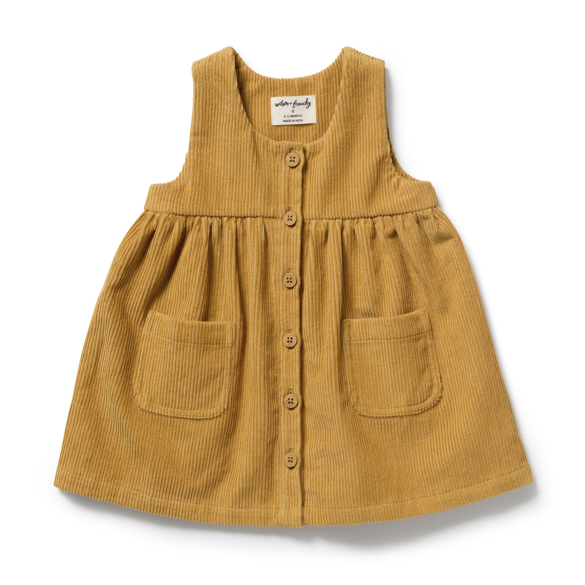 Wilson And Frenchy Amber Glow Organic Cord Dress