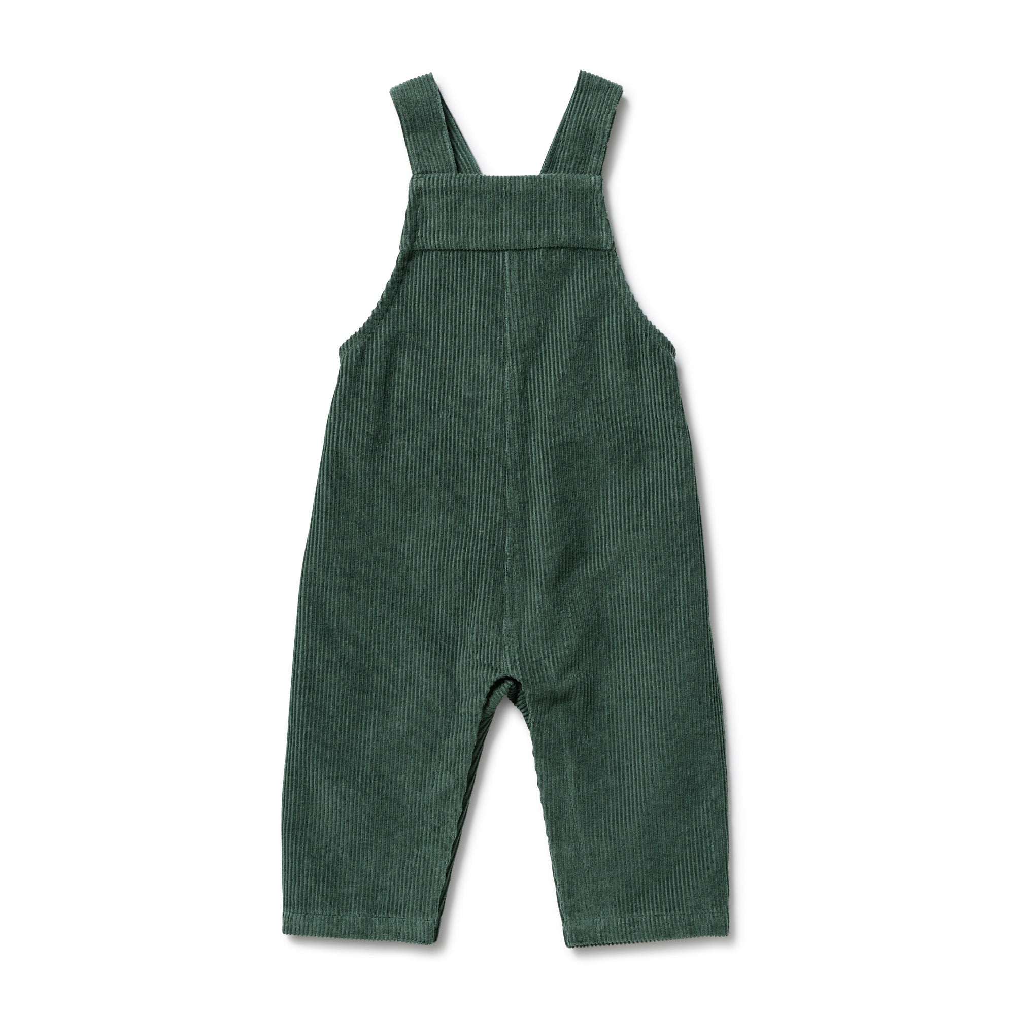 Wilson And Frenchy Moss Green Organic Cord Overall