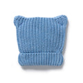 Wilson And Frenchy Frosted Blue Organic Knitted Bear Hat