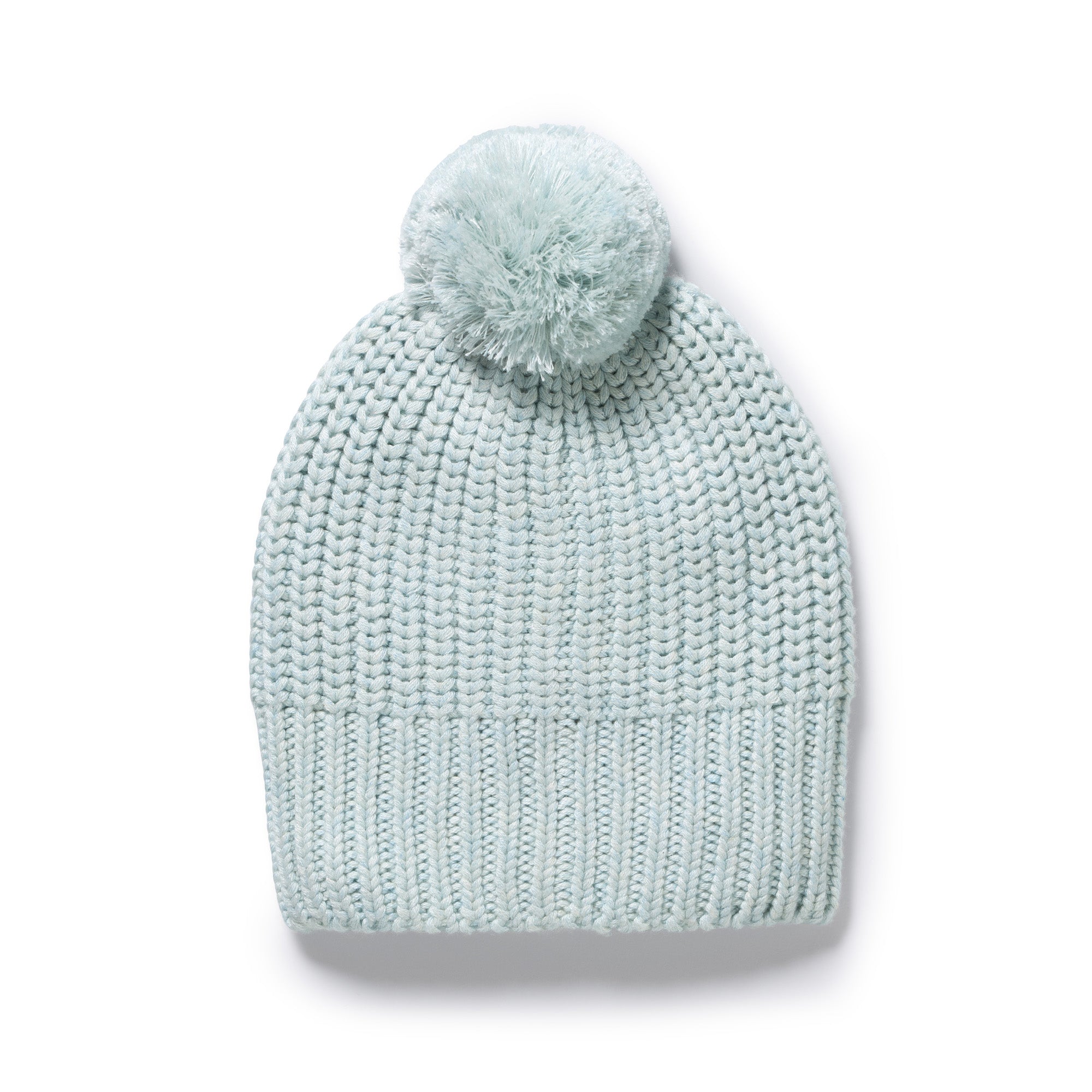 Wilson And Frenchy Cloud Blue Organic Knitted Hat