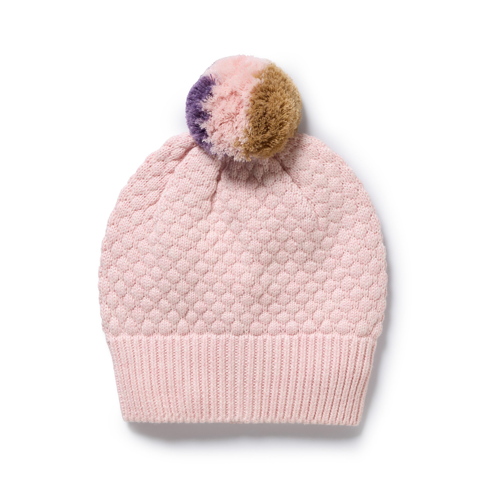 Wilson And Frenchy Marshmellow Organic Knitted Bubble Hat