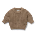 Wilson And Frenchy Chestnut Organic Knitted Jumper
