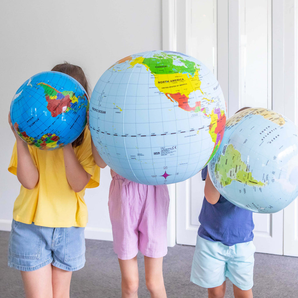 Tiger Tribe World Globe - Countries & Cities - 50cm in Single