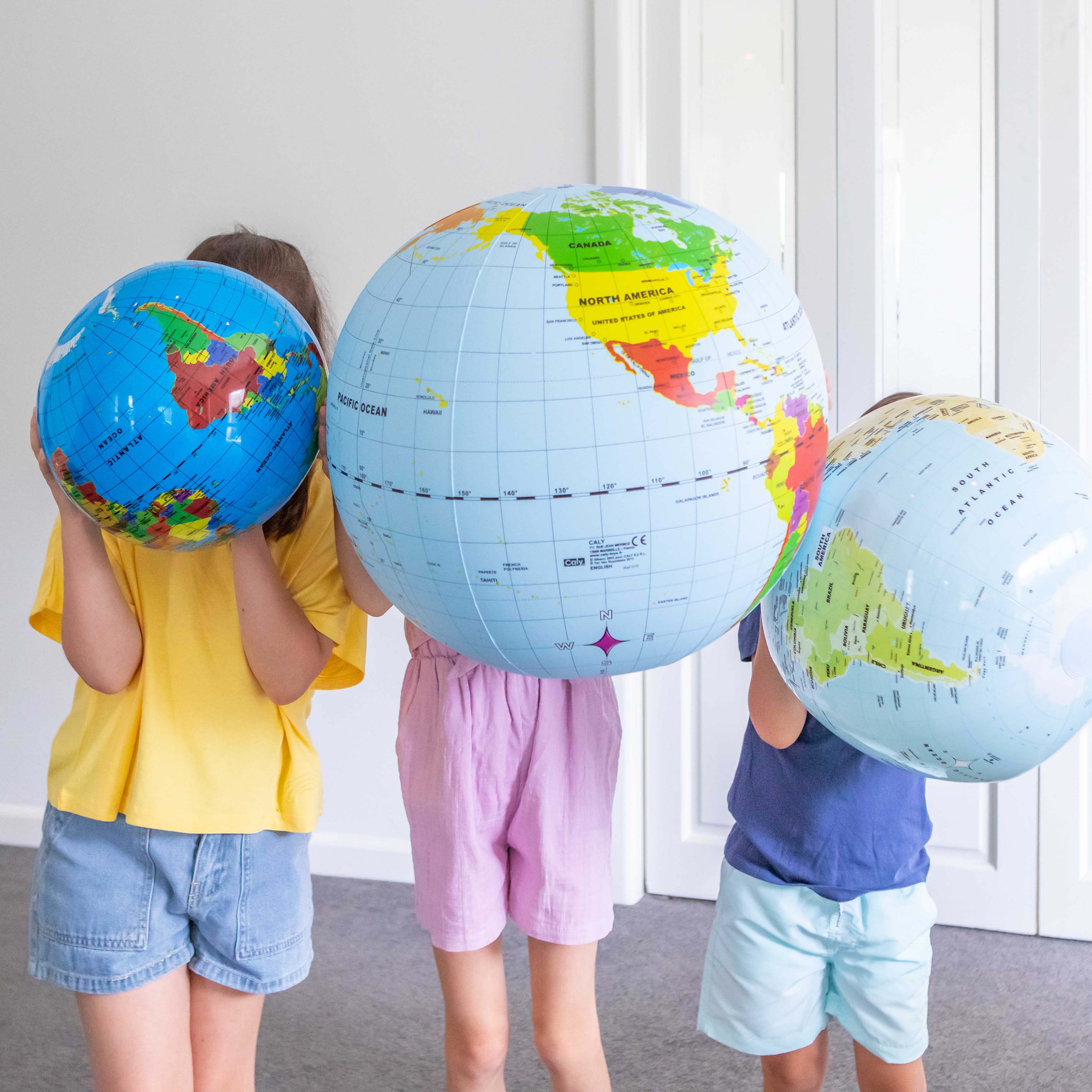 Tiger Tribe World Globe - Countries & Cities - 50cm in Single